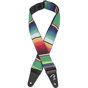 FENDER - 2" SERAPE STRAP - Green Multi